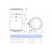 Бойлер ROUND ECO VMR 80 литров мокрый тэн 1200W (951276)