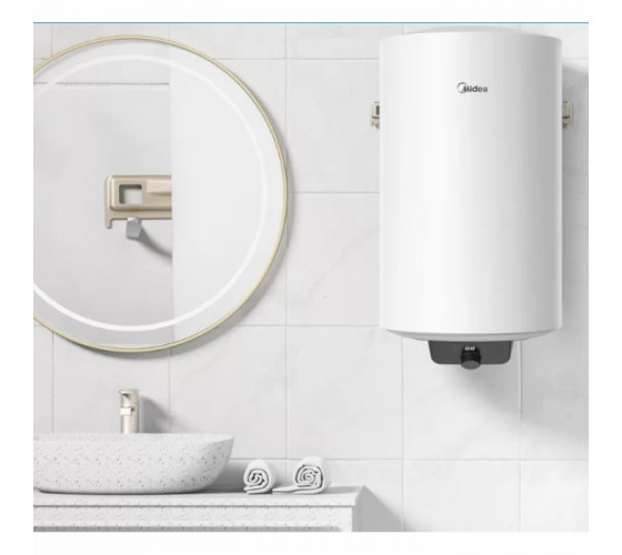 Водонагреватель Midea D80-15EFG (W) 80 литров мокрый тэн WI FI