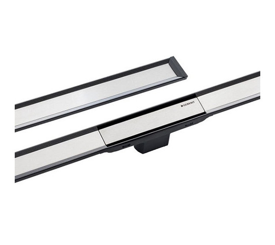 Дренажный канал Geberit CleanLine20, тёмный/матовый металл, L30-90см 154.450.00.1