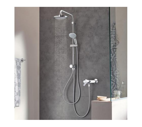 Душевой гарнитур с переключателем Grohe New Tempesta System 210, 26381001