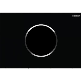 Чорна кнопка змиву Geberit Sigma 10 IR 115.907.KM.1