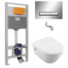 Набір інсталяція Imprese i8120 з унітазом Villeroy&Boch ARCHITECTURA 5684HR01 (5684HR01+i8120)