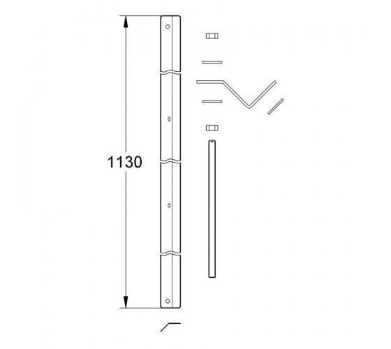 Комплект кутового монтажу Grohe Rapid SL (38562001)