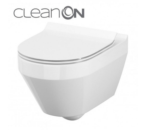 Подвесной унитаз Cersanit Crea Clean On (K114-015)