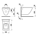 Унитаз подвесной Laufen Palace Rimless с крышкой Soft-Close (H8667000000001)