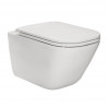 Унітаз підвісний Roca GAP Clean Rim з кришкою Slim Soft-Close (A34H470000)