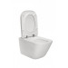 Унітаз підвісний Roca GAP Clean Rim з кришкою Slim Soft-Close (A34H470000)
