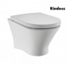 Унітаз підвісний Roca Nexo Clean Rim з кришкою Soft-Close (A34H64L000)