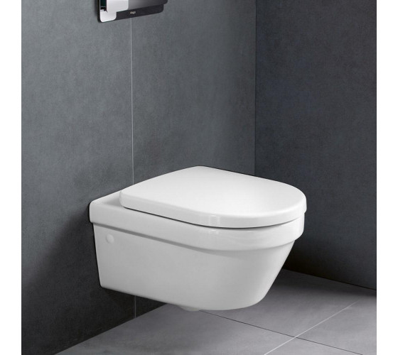 Унітаз підвісний Villeroy&Boch Architectura New 4694HR01 DirectFlush із сидінням дюропласт Soft Close