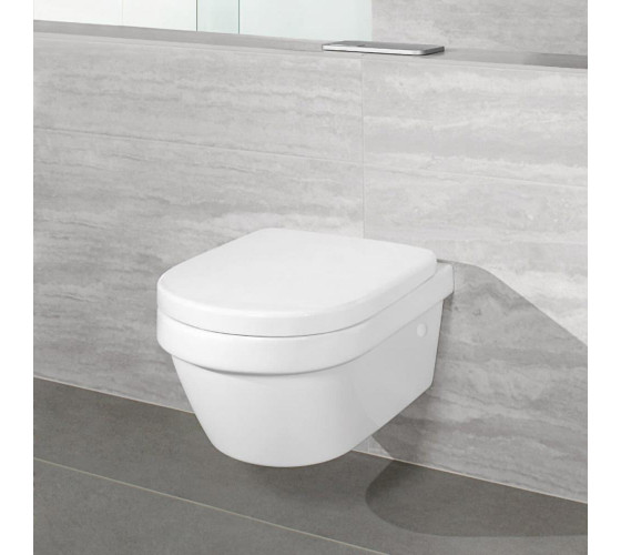 Унітаз підвісний Villeroy&Boch Architectura New 4694HR01 DirectFlush із сидінням дюропласт Soft Close