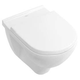 Унитаз подвесной Villeroy & Boch O.Novo безободковый с крышкой soft-close (5660HR01)