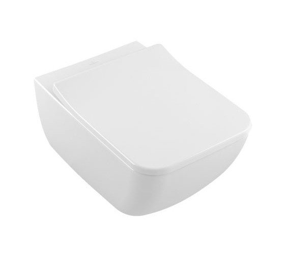 Унитаз подвесной VILLEROY&BOCH Venticello 4611RL01 DirectFlush с сиденьем Soft Close