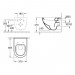 Унитаз подвесной Villeroy & Boch VERITY DESIGN с сиденьем Soft-close (5643HR01)