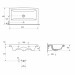 Умывальник мебельный Como 80 Cersanit (K32-004-BOX)