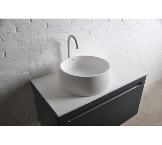 Раковина кам'яна Volle Solid surface 42 см (13-40-468)