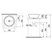 Раковина Laufen Pro B 420х420 мм (H8129620001091)