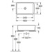 Раковина Villeroy&Boch ARCHITECTURA 60 см (41276001)