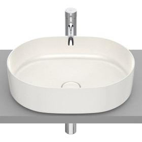 Умивальник накладний Roca INSPIRA ROUND 50 см, бежевий (A327520650)