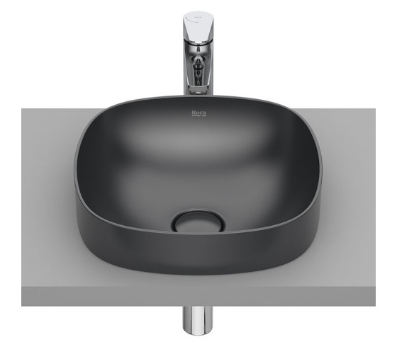 Умивальник накладний Roca INSPIRA SOFT 37 см, онікс (A32750R640)