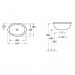 Умывальник VILLEROY & BOCH LOOP & FRIENDS 57х41 см, 61552001