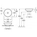 Умывальник VILLEROY & BOCH   LOOP & FRIENDS d-38 см 51480001