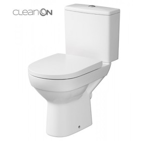 Унитаз-компакт Cersanit City Clean On с бачком и крышкой Soft-Close (K35-036)
