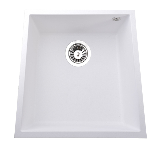 Кухонная мойка Globus Lux AMMER белый 440х440мм-А0007