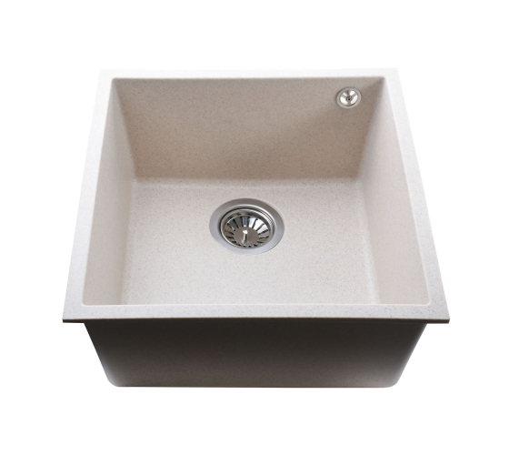 Кухонная мойка Globus Lux AMMER песчаний 440х440мм-А0004