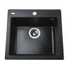 Кухонная мойка Globus Lux AOSTA черный 490x455мм-А0002