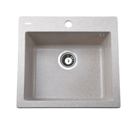 Кухонная мойка Globus Lux AOSTA миндаль 490x455мм-А0008