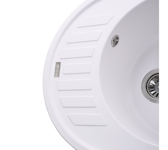 Кухонная мойка Globus Lux ARNO белый 620х500мм-А0007