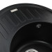 Кухонная мойка Globus Lux ARNO черный металлик 620х500мм-А0001