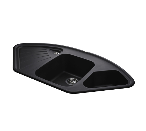 Кухонная мойка Globus Lux AVERNO черный 1060х575мм-А0002