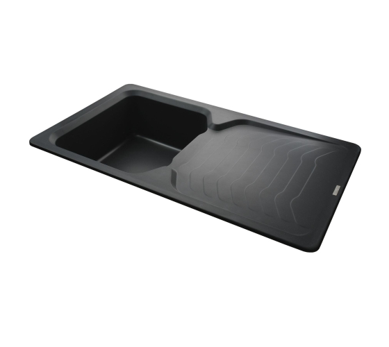 Кухонная мойка Globus Lux BOREN черный 860х500мм-А0002