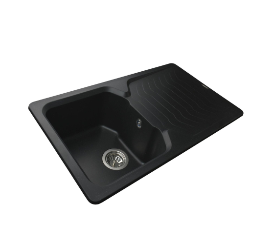 Кухонная мойка Globus Lux BOREN черный 860х500мм-А0002