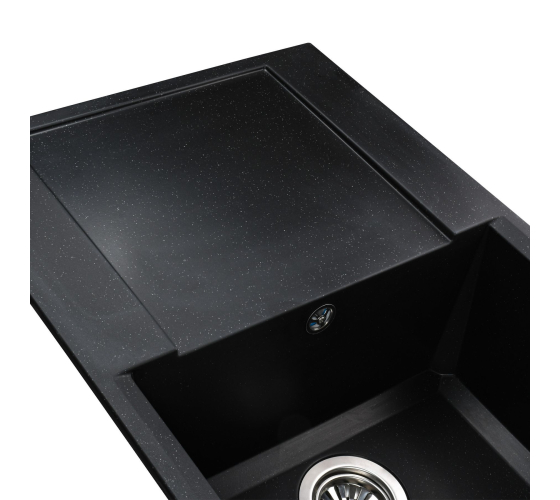 Кухонна мийка Globus Lux KOMO чорний 790х500мм-А0002