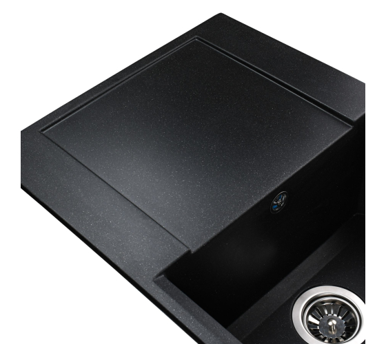 Кухонная мойка Globus Lux KOMO черный металлик 790х500мм-А0001