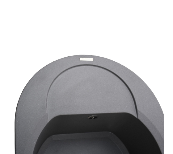 Кухонная мойка Globus Lux MORAINE серый металлик 600х470мм-А0003