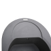 Кухонная мойка Globus Lux MORAINE серый металлик 600х470мм-А0003