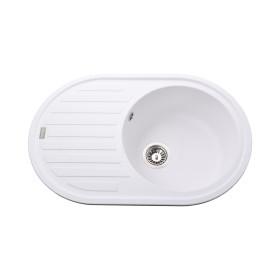 Кухонная мойка Globus Lux OHARA белый 770х500мм-А0007