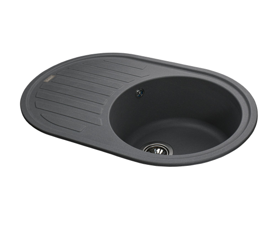 Кухонная мойка Globus Lux OHARA серый металлик 770х500мм-А0003