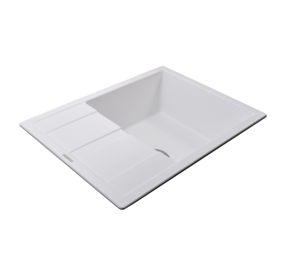 Кухонная мойка Globus Lux ONE белый 650х500мм-А0007