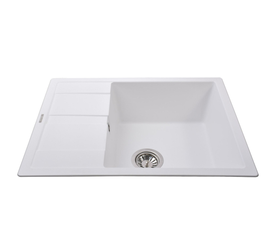 Кухонная мойка Globus Lux ONE белый 650х500мм-А0007