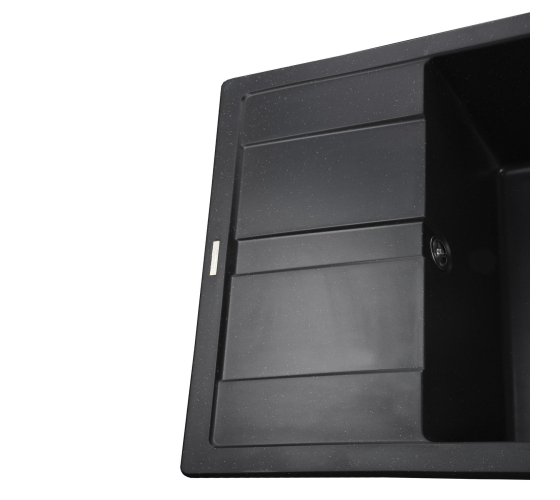 Кухонная мойка Globus Lux ONE черный 650х500мм-А0002