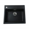 Кухонная мойка Globus Lux VOLTA  черный металлик 570х510мм-А0001