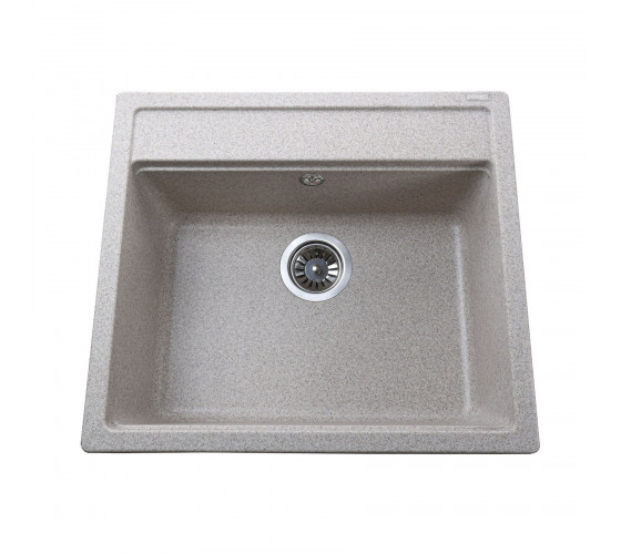 Кухонная мойка Globus Lux VOLTA  миндаль 570х510мм-А0008