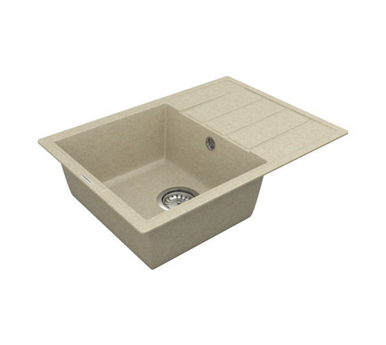 Кухонная мойка Vankor   Easy EMP 02.62 Beige с сифоном
