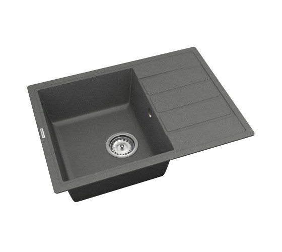 Кухонна мийка Vankor  Vankor  Easy EMP 02.62 Gray з сифоном