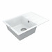 Кухонная мойка Vankor   Easy EMP 02.62 White stone с сифоном