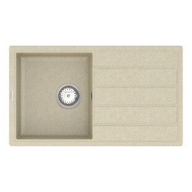 Кухонная мойка Vankor   Easy EMP 02.76 Beige с сифоном